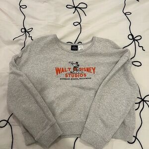 Disney 100 Walt Disney Studios Crew Neck Sweater